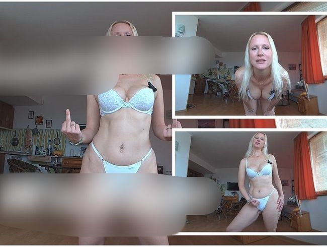 blondehexe's Porno Video: Ego Zerstörung - wi**se und lass Dich erniedrigen!