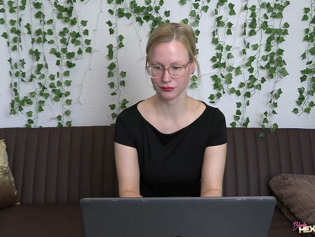 blondehexe Porno Video: Das war dringend!