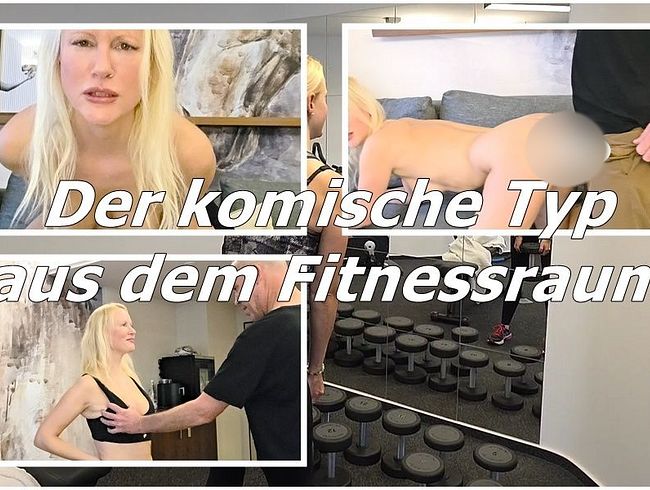 blondehexe Porno Video: Der komische Typ aus dem Fitnessstudio