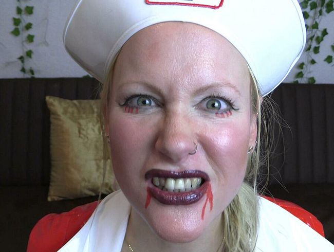blondehexe Porno Video: Halloween Special: böse Krankenschwester lässt Dich spri**en