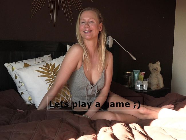 blondehexe Porno Video: Let´s play a game ;)