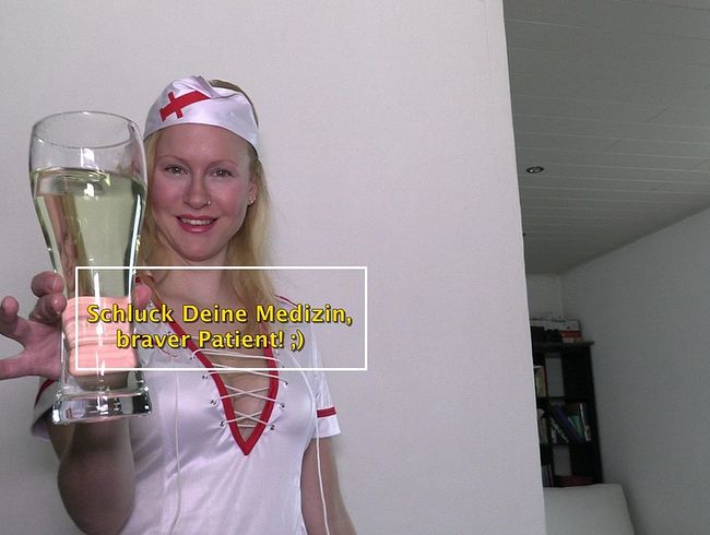blondehexe Porno Video: schl**k schön Deine Medizin ;)!